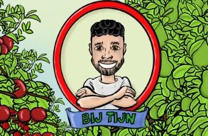 Lunchen en dineren in de boomgaard bij Tijn