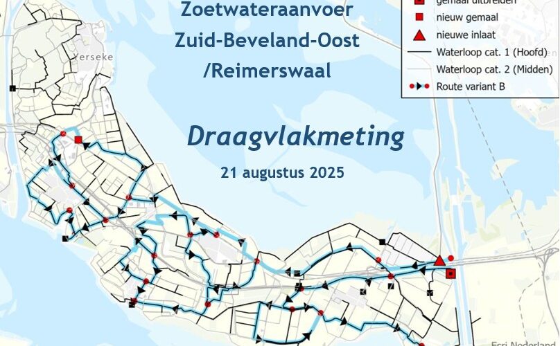 Zoetwatervoorziening Reimerswaal: ‘De energie op dit vraagstuk was nog nooit zo groot’