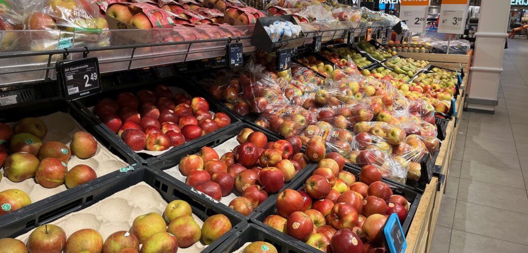 Verkoop biologisch voedsel eerste helft 2025 iets gestegen