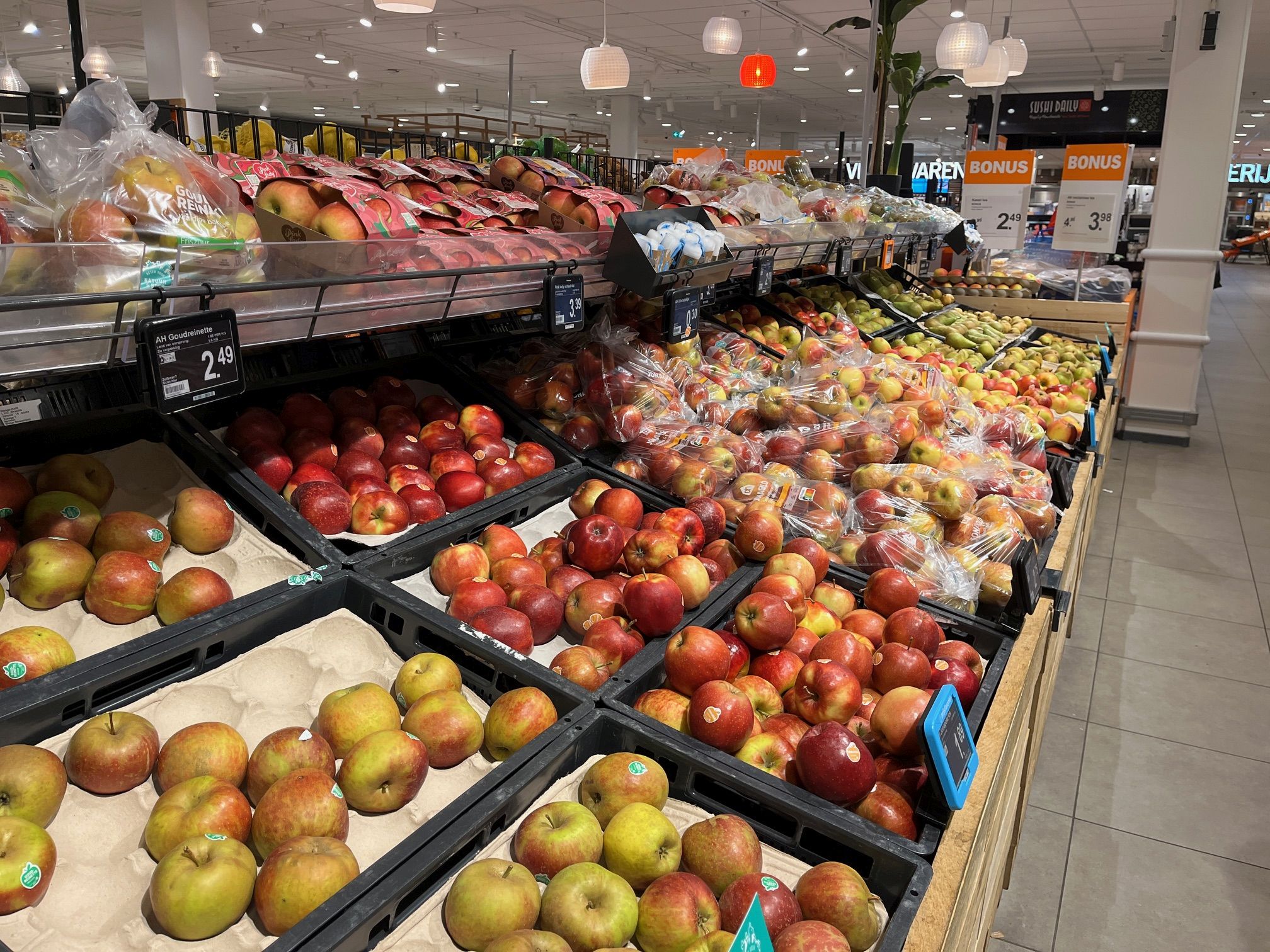 Verkoop biologisch voedsel eerste helft 2025 iets gestegen