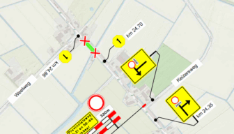 Asfalteringswerkzaamheden in de provincie Zeeland
