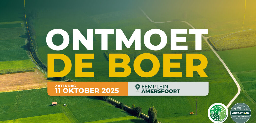 Zien we u zaterdag tijdens de Ontmoet De Boer Dag?